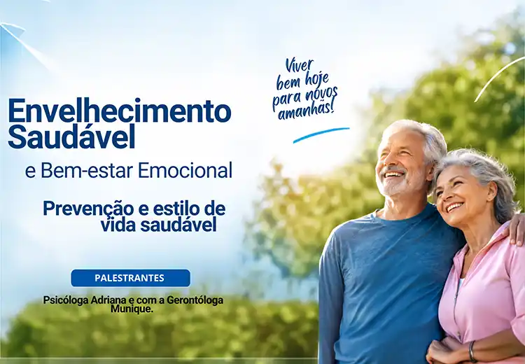 Prevenção e estilo de vida saudável será tema de live 